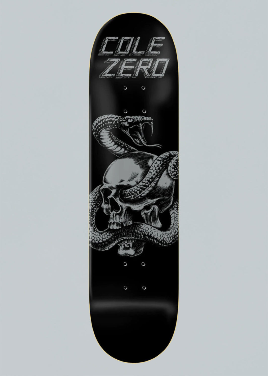 Zero Skateboards Chris Cole Skull & Snake Deck 8.5