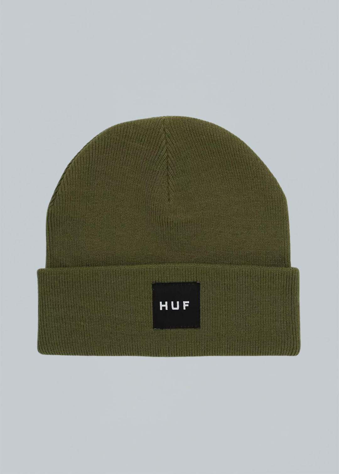 HUF Essentials Box Logo Olive