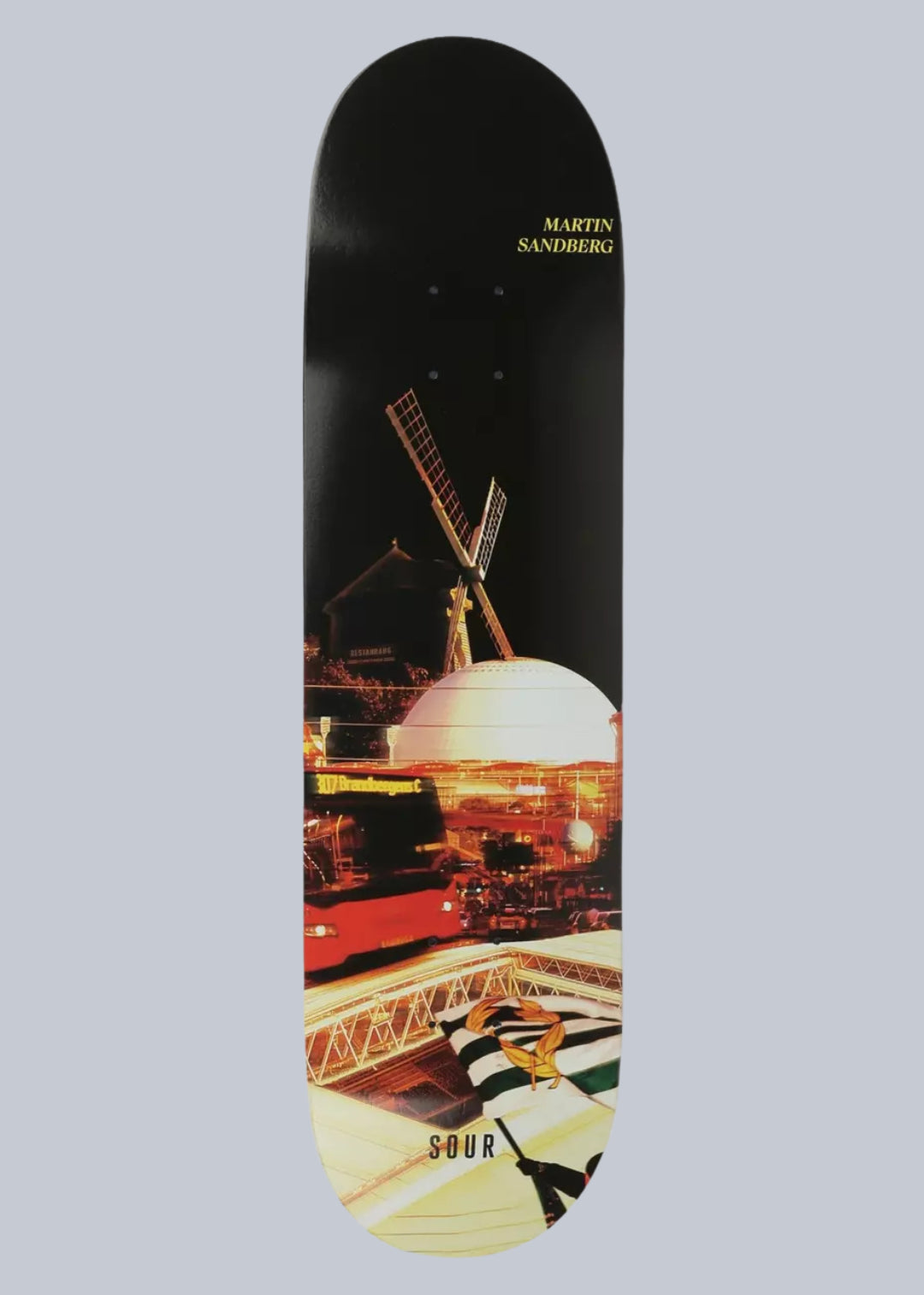 SOUR Skateboards Marre - Stockholm Nights Deck 8.25