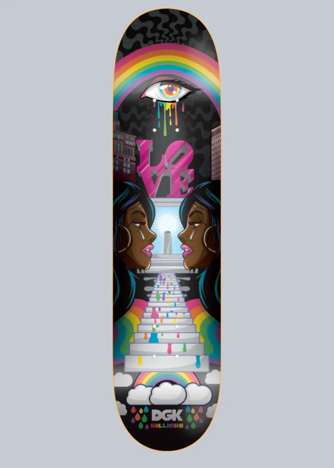 DGK Williams Ghetto Psych Deck 8.06
