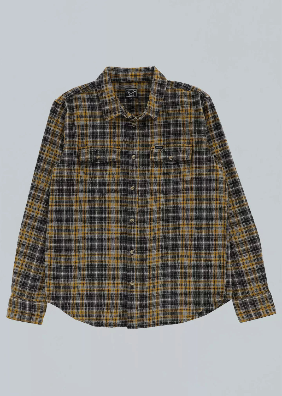 Dark Seas Andes Hemd Black-Grey