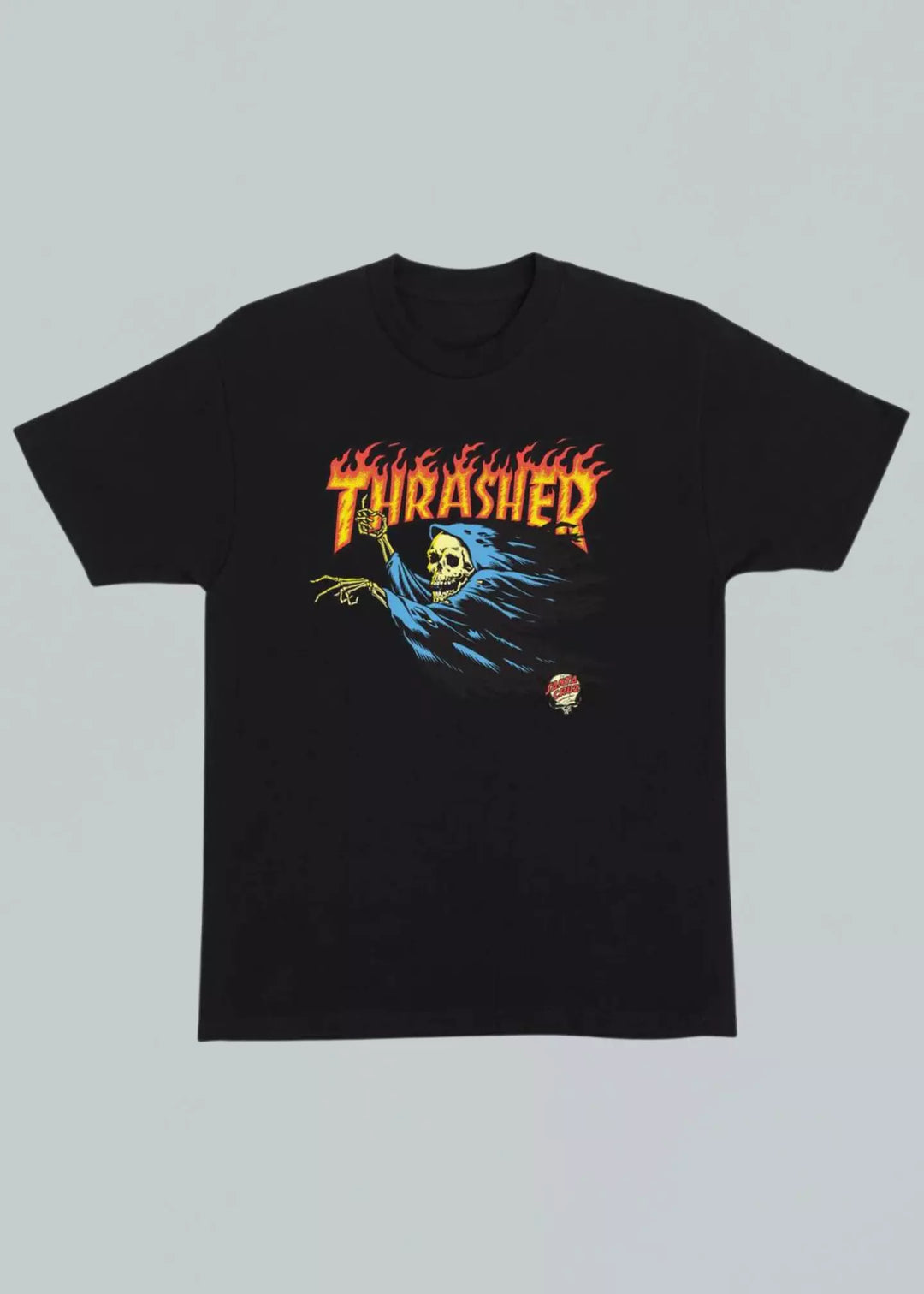 Thrasher X Santa Cruz O'Brien Reaper T-Shirt Black