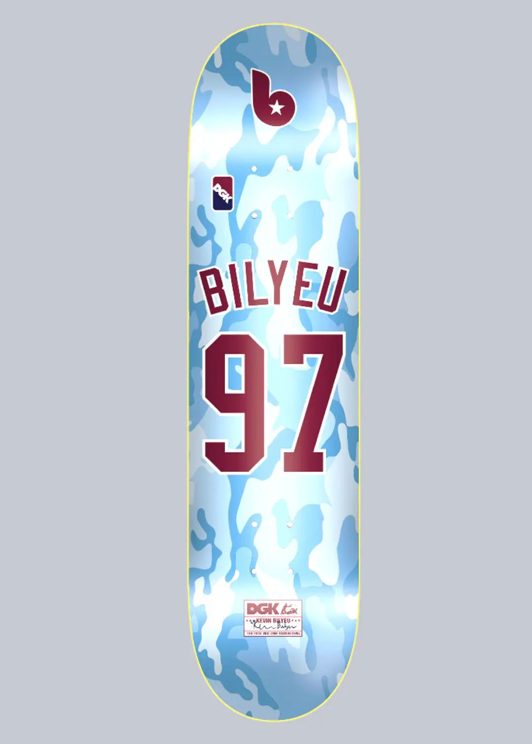 DGK Bilyeu Major League Deck 8.06