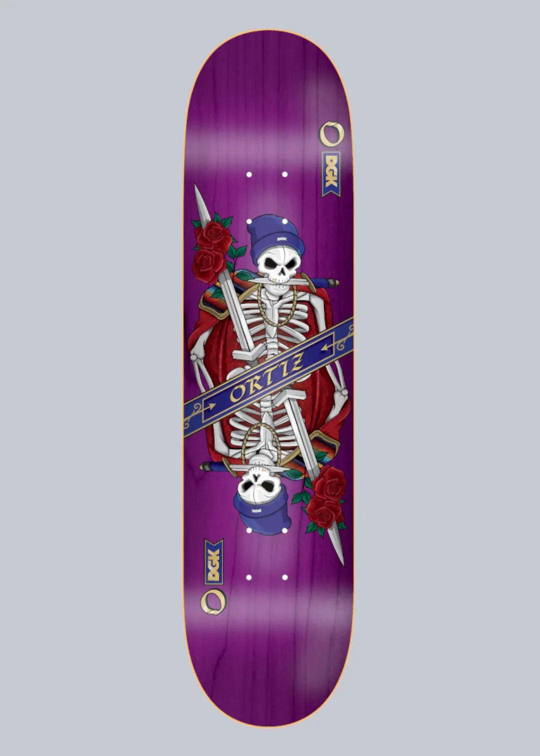 DGK Ortiz Kingdom Float Deck 8.125