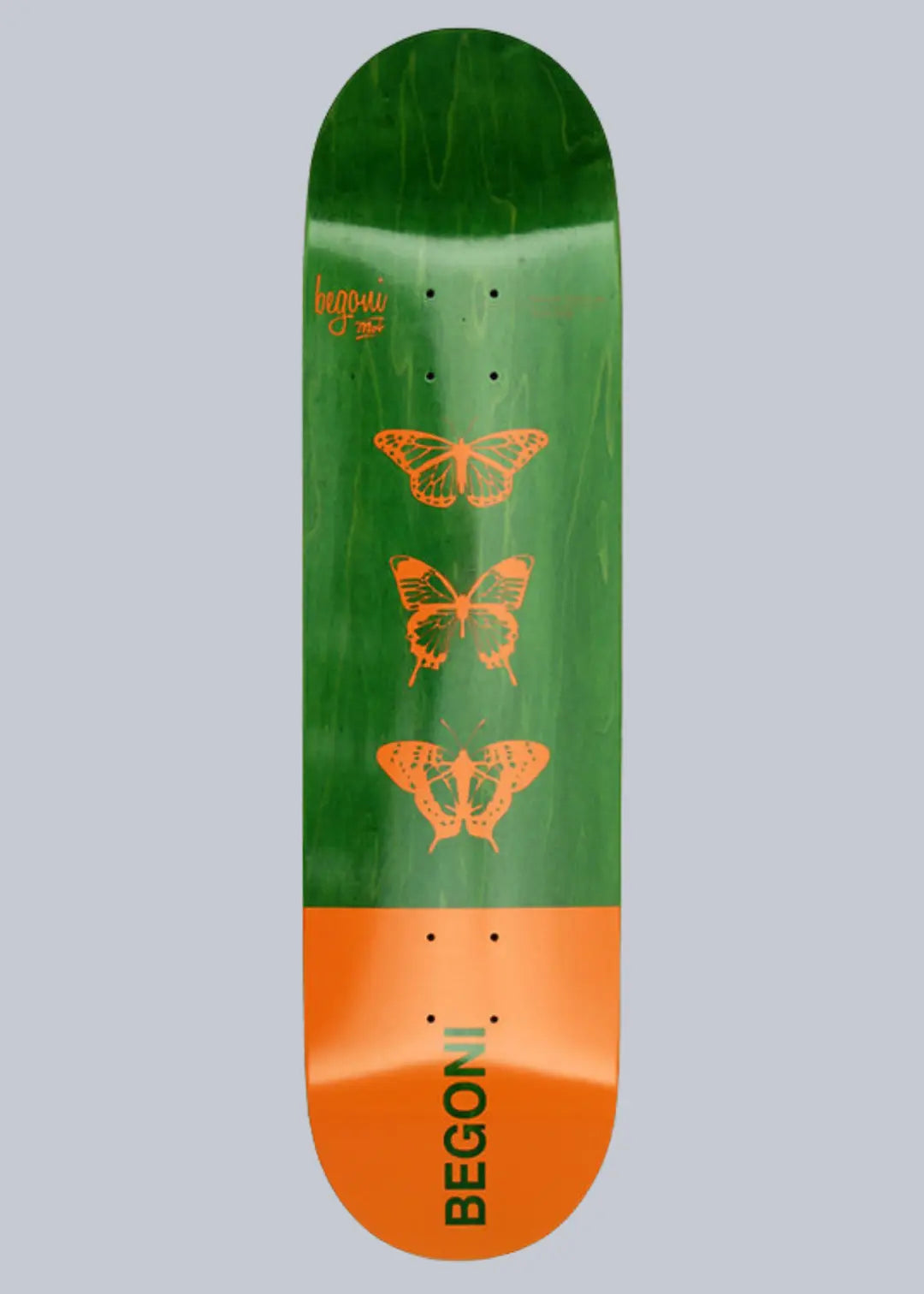 MOB Skateboards Begoni Triple Butterfly Deck 8.25