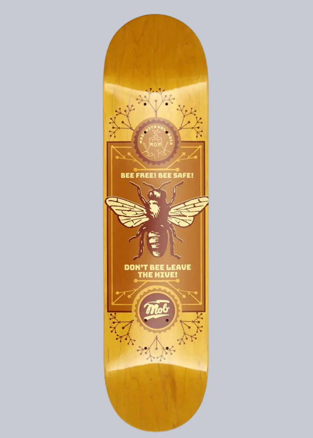 MOB Skateboards Bee Deck 8.0
