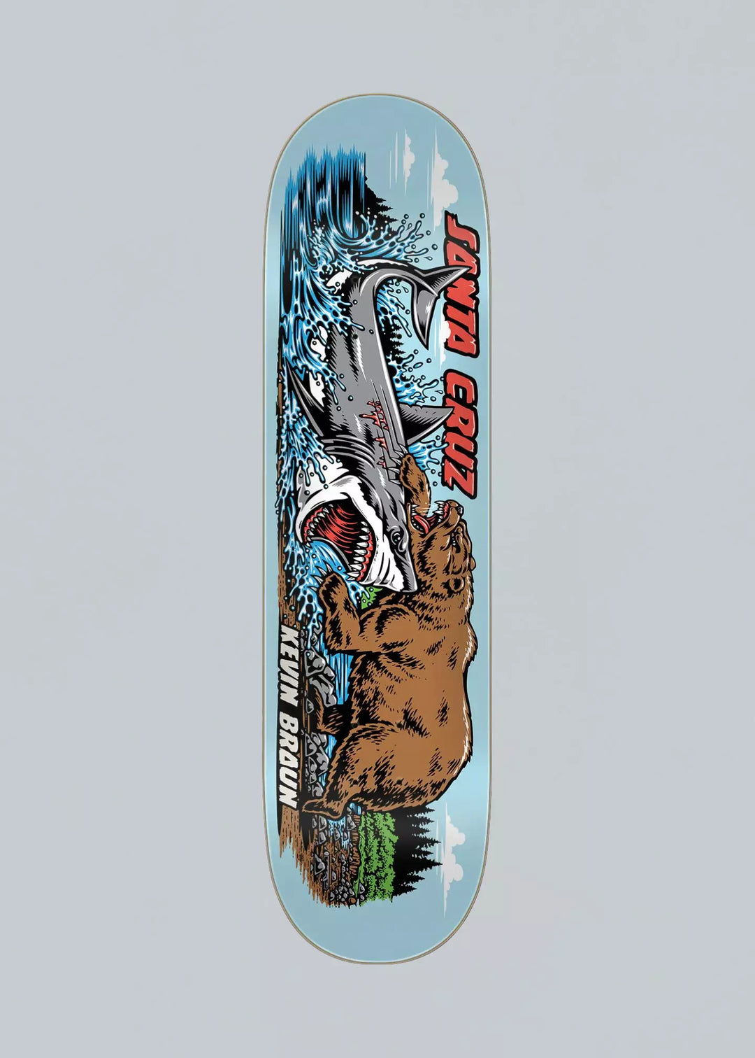 Santa Cruz Braun Versus Everslick Deck 8.25