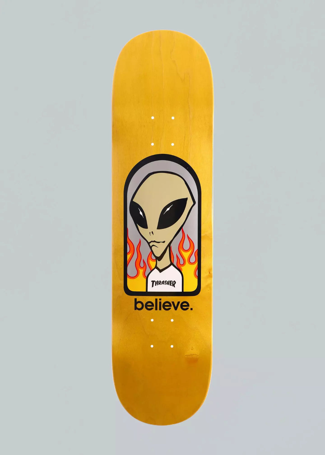 Alien Workshop Skateboards X Thrasher Skateboard Magazin Believe Deck 8.25