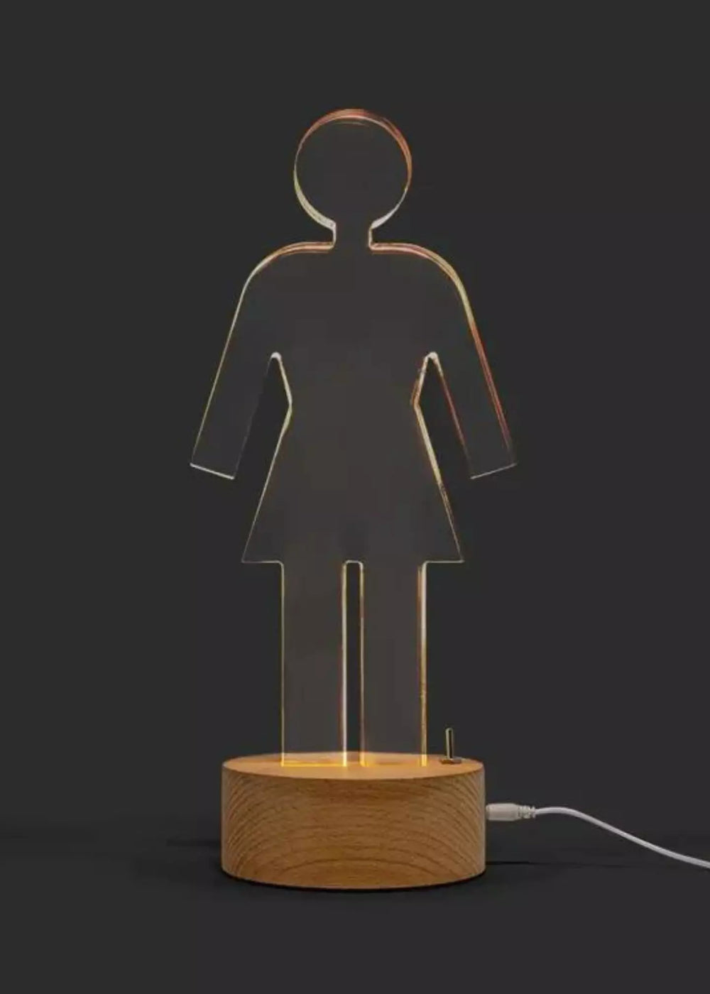 Girl Skateboards OG Acrylic Lamp