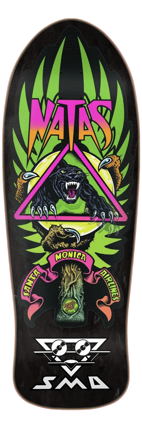 Santa Cruz Natas Panther Lenticular Reissue Deck 10.538