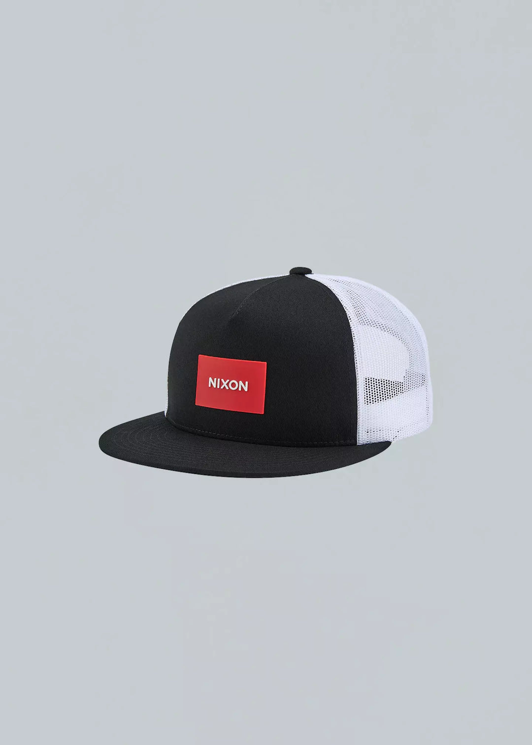NIXON Team Trucker Hat Cap Black / Red / White