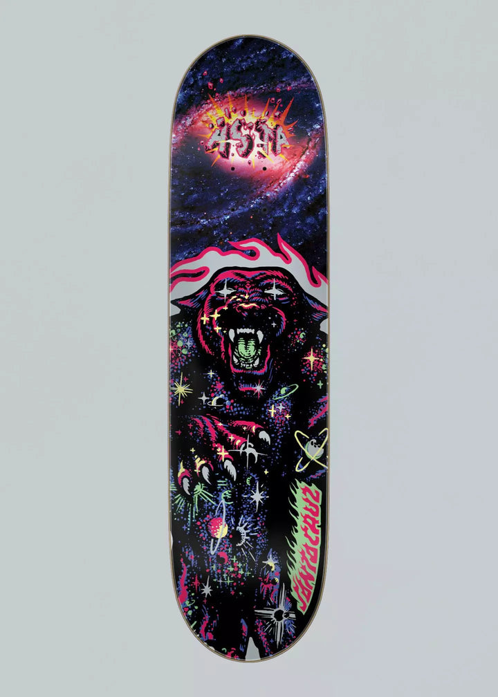 Santa Cruz Asta Cosmic Cat Galaxy VX Everslick Deck 8.0
