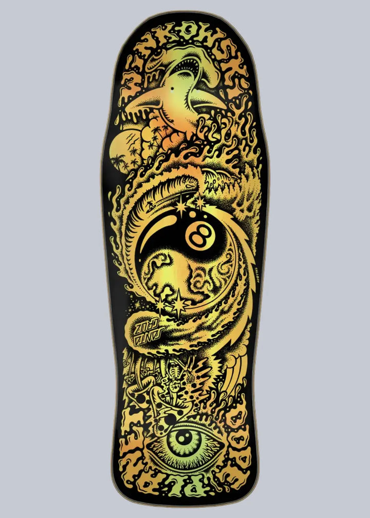 Santa-Cruz Winkowski Dope Planet Shaped black-gold 10.34