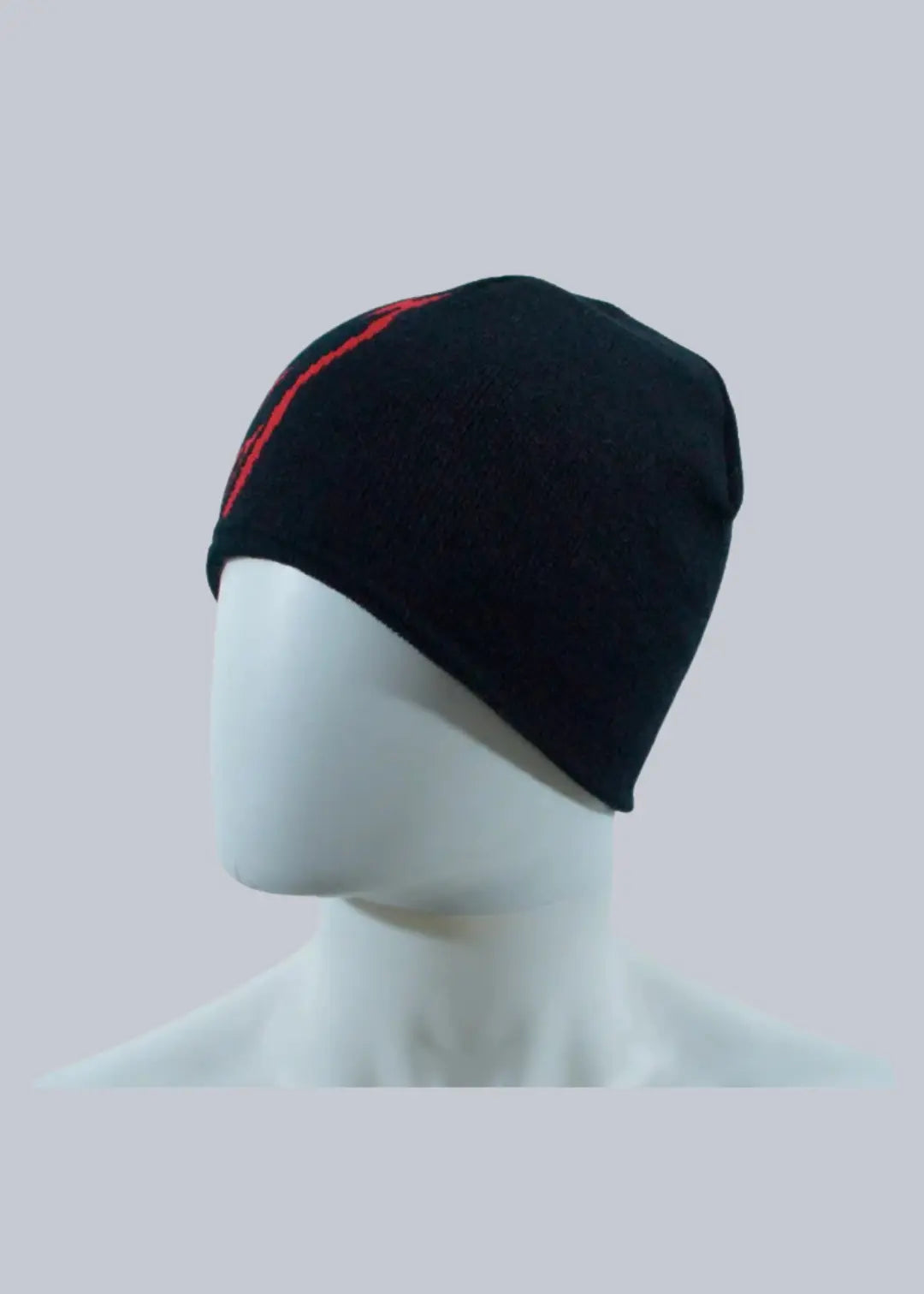 Beanie Spitfire Bighead Reversible - Black Red - Color : Black (beidseitig tragbar)
