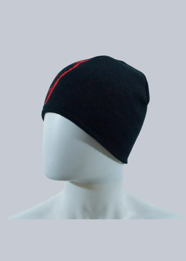 Beanie Spitfire Bighead Reversible - Black Red - Color : Black (beidseitig tragbar)
