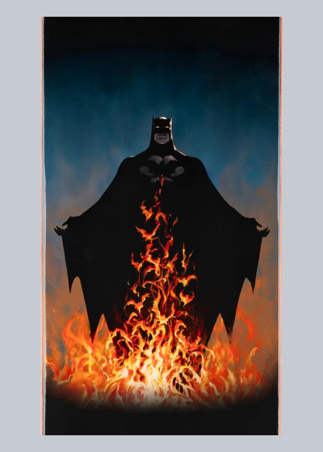 Welcome x Batman Bat Flames Popsicle black, 8.5