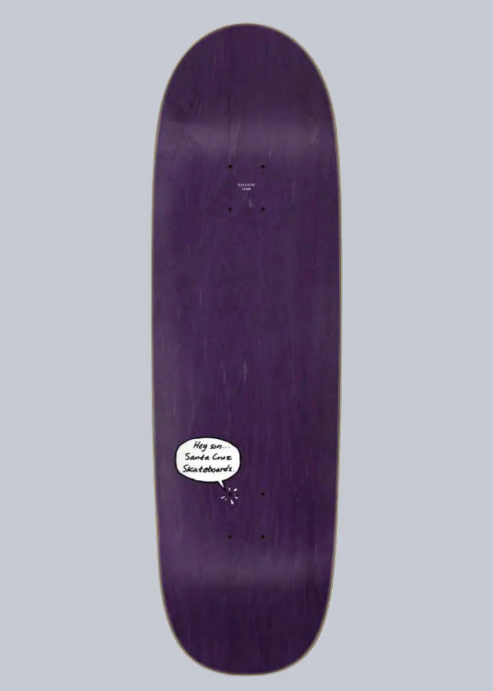 Santa-Cruz dressen Laugh it up egg shaped blue 9.25