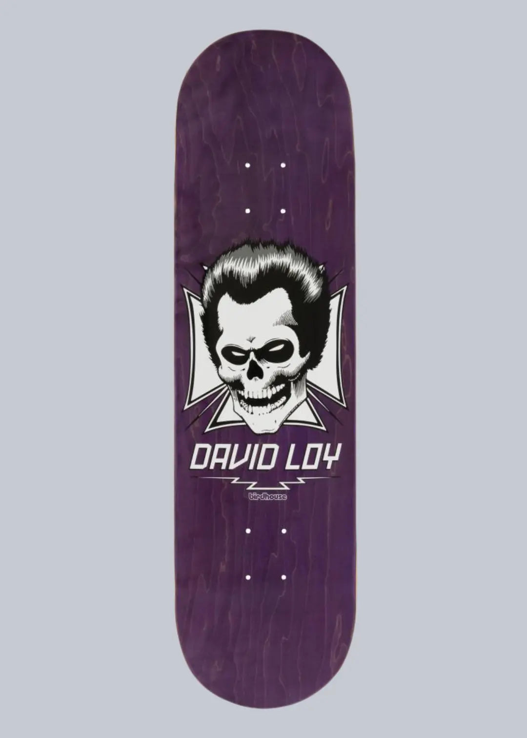 Birdhouse Skateboards David Loy Skull Deck 8.38