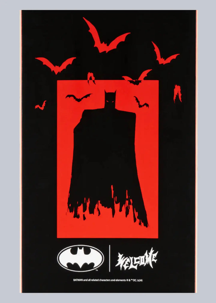Welcome x Batman Bat Flames Popsicle black, 8.5