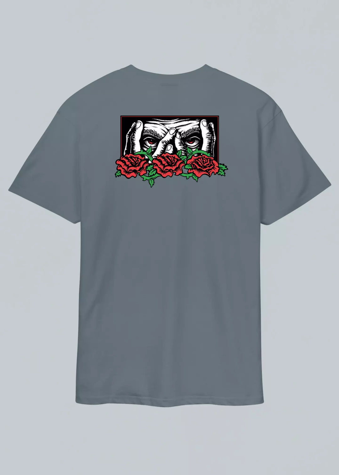 Santa Cruz Dressen Roses T-Shirt Iron