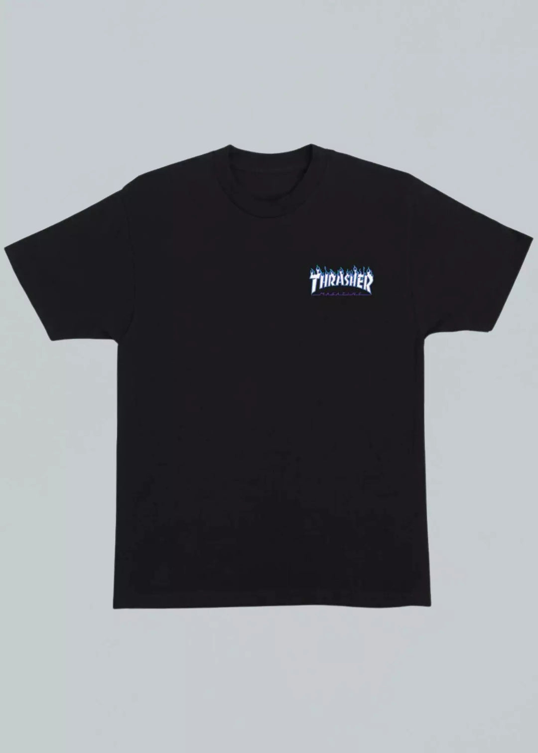 Thrasher X Santa Cruz Flame Dot T-Shirt Black