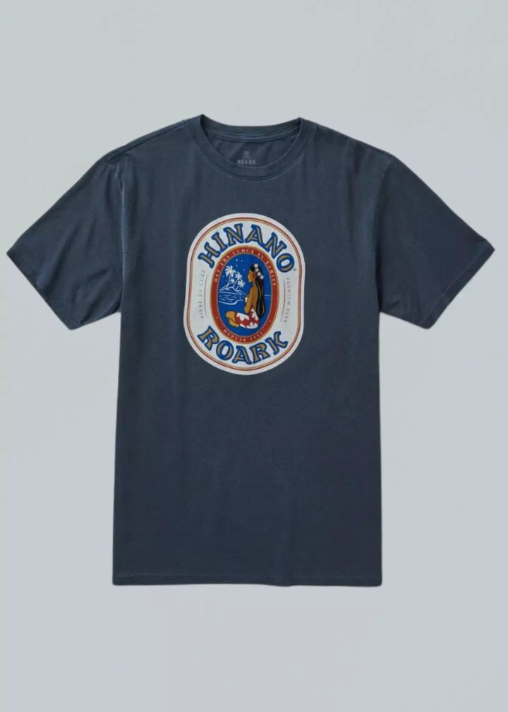 Roark Hinano Label Dark Navy Premium T-Shirt
