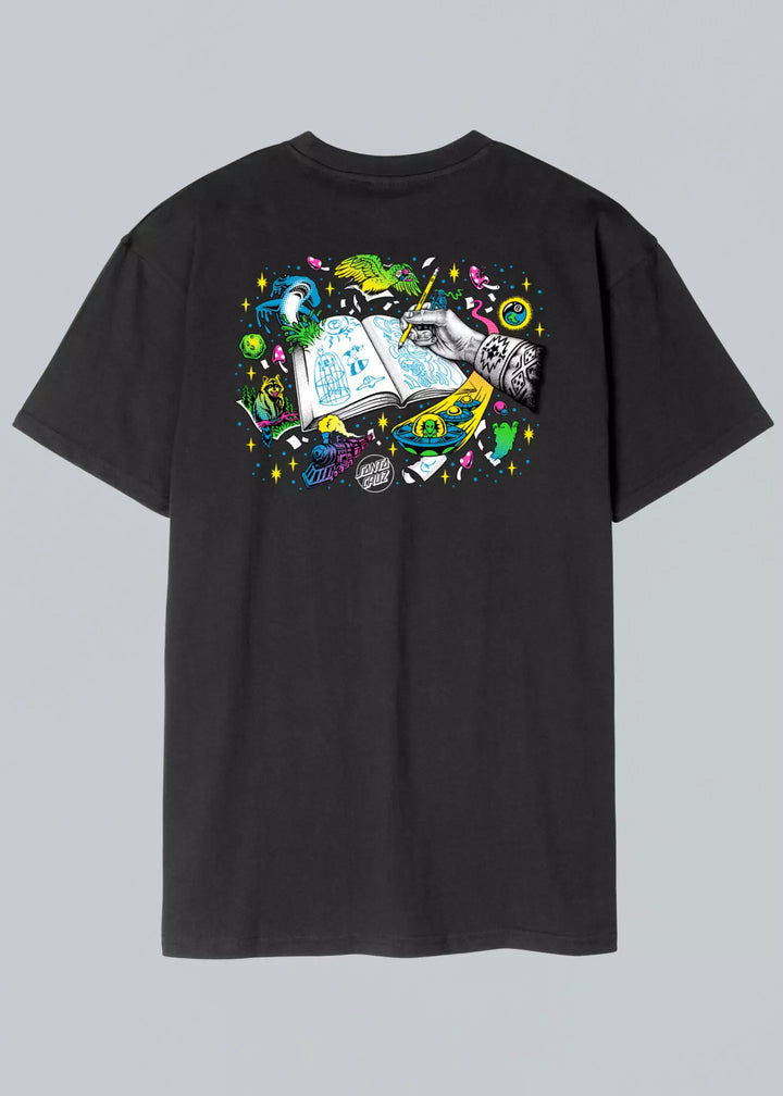 Santa Cruz Winkowski Vision T-Shirt Black
