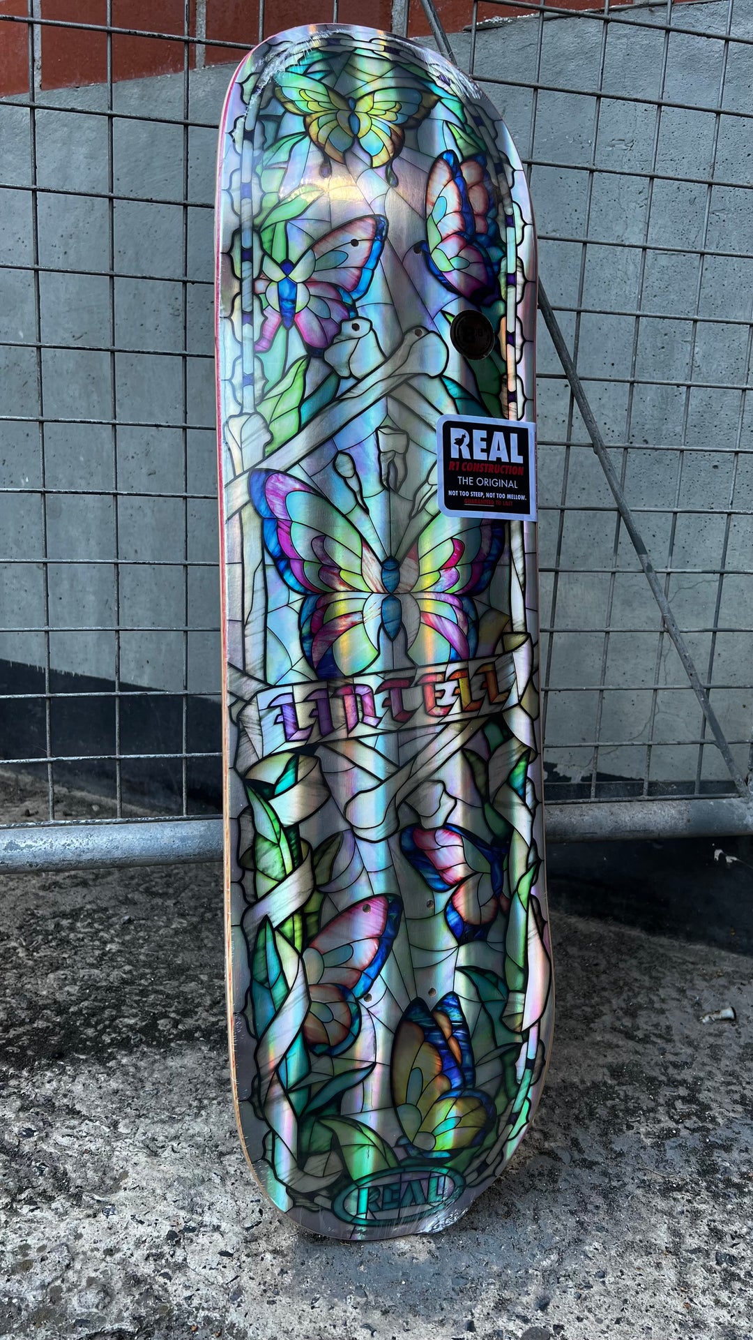 Real Lintell Ltd. Foil Cathedral Deck 8.5