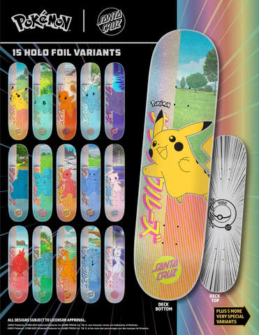 Santa Cruz x Pokemon Blind Bag Deck