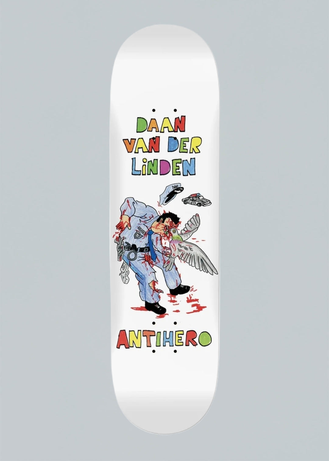 Anti Hero Daan Van der Linden Pigeon Vision Deck 8.38