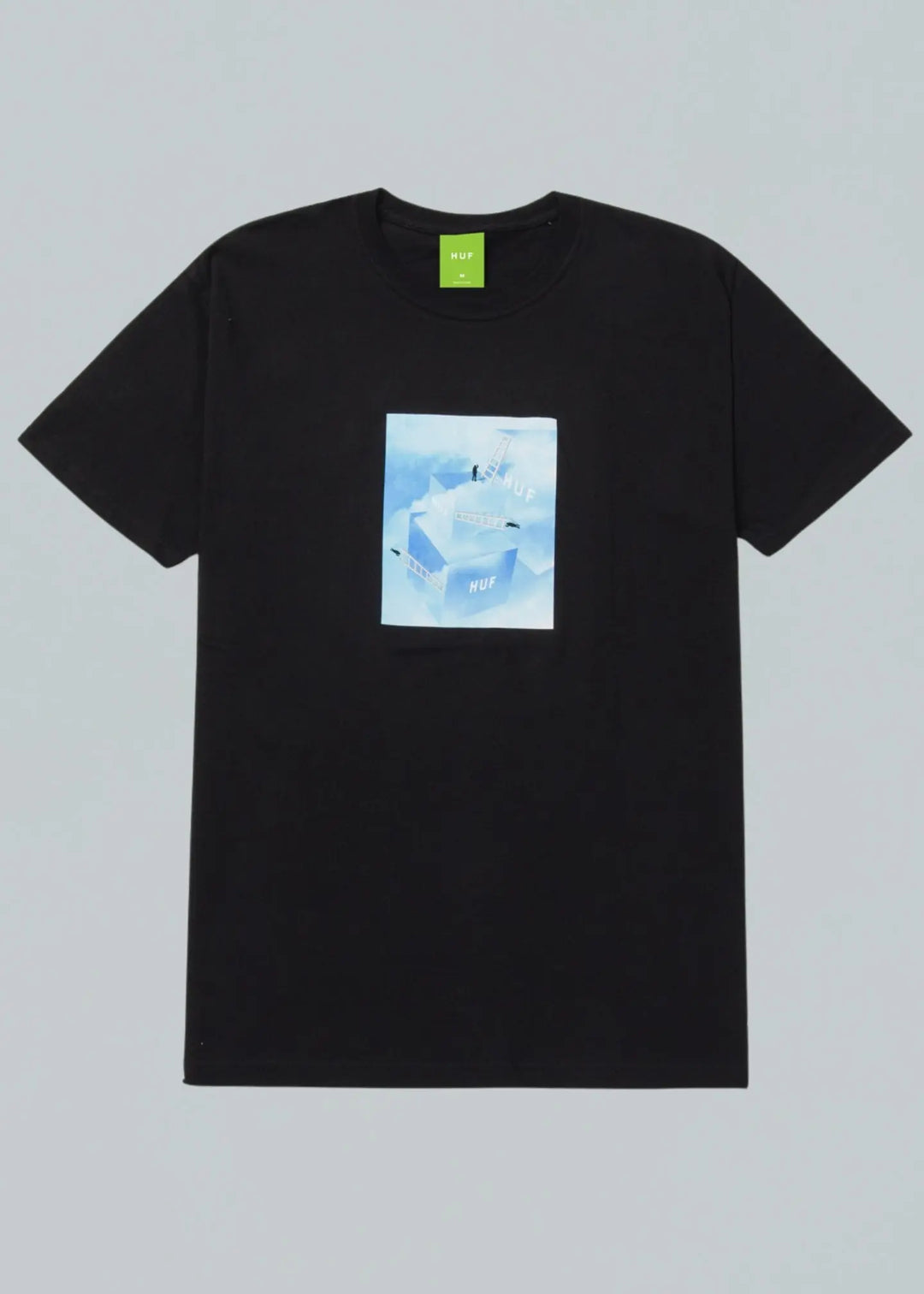 HUF Skateboarding Clouded T-Shirt Black