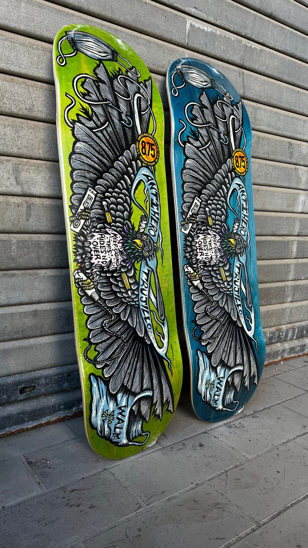 Anti Hero Tony Trujillo Pigeon Vision Deck 8.75
