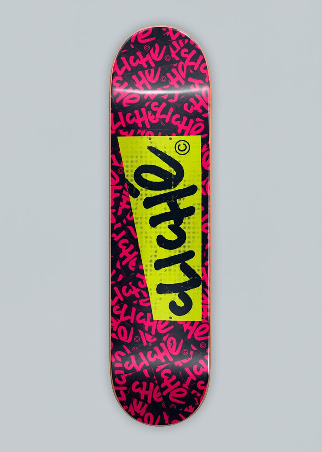 Cliché Skateboards Paper Rubline Deck 8.0