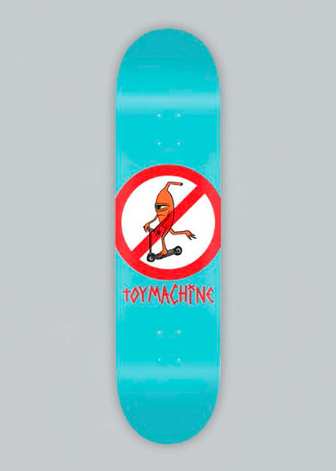 Toy Machine Skateboards No Scooter Blue Deck 8.25