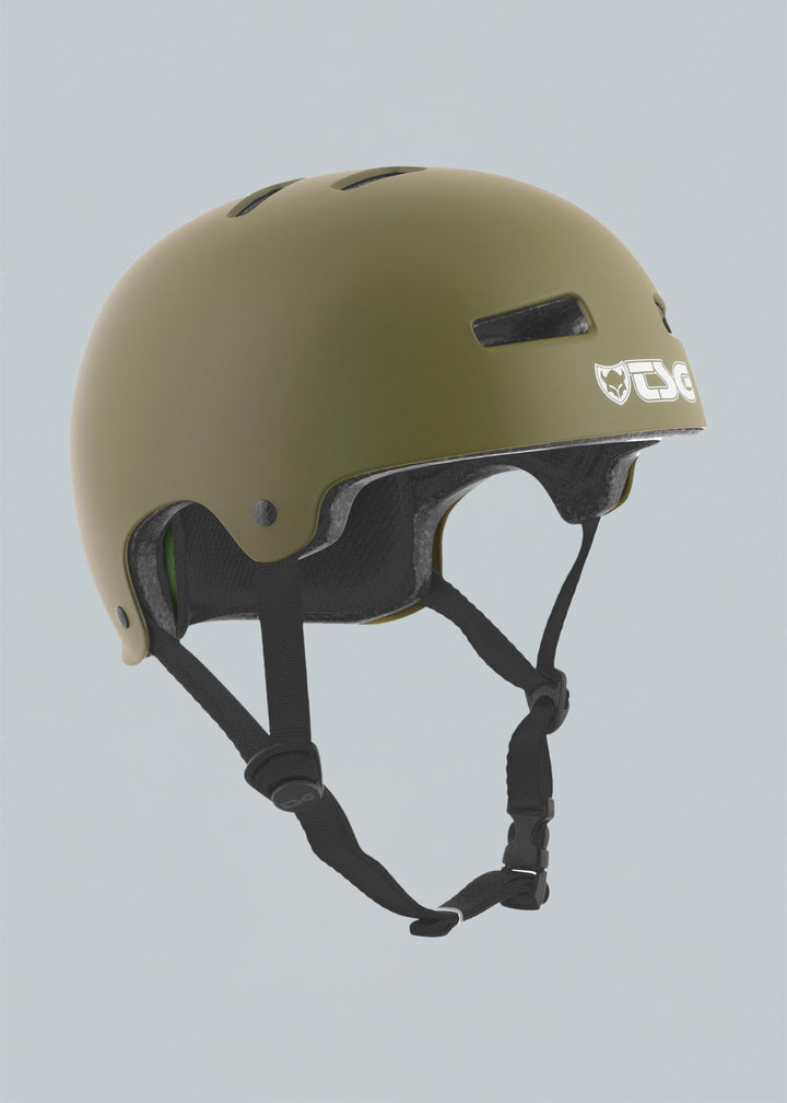 TSG Evolution Skateboard Helm Satin Olive