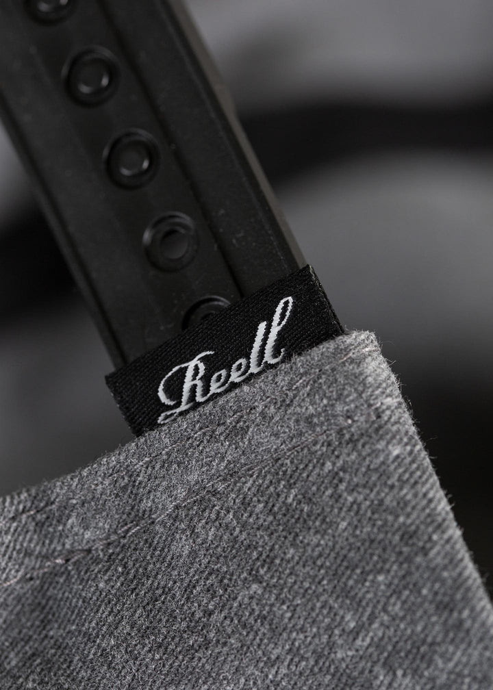 Reell Single Script Cap Washed Charcoal