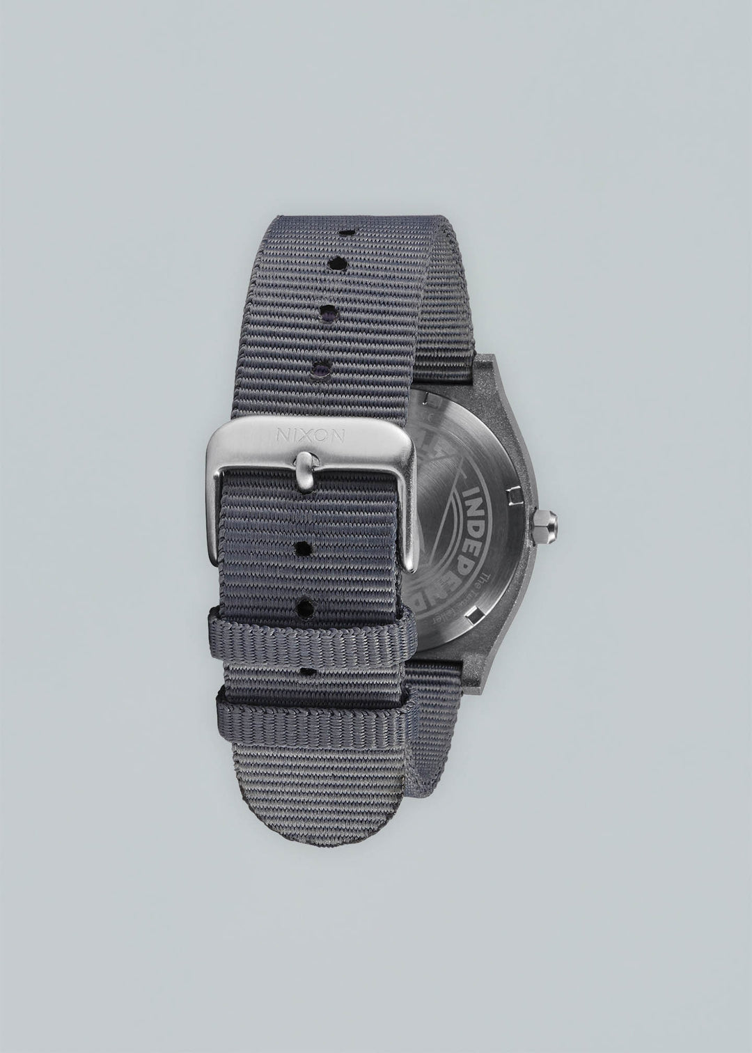 Nixon X Independent Time Teller All Silver