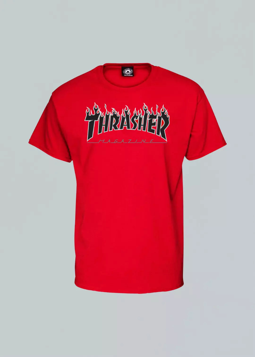 Thrasher Flame T-Shirt Red Black
